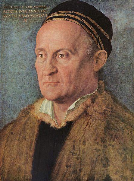 Albrecht Durer Portrat des Jacob Muffel oil painting image